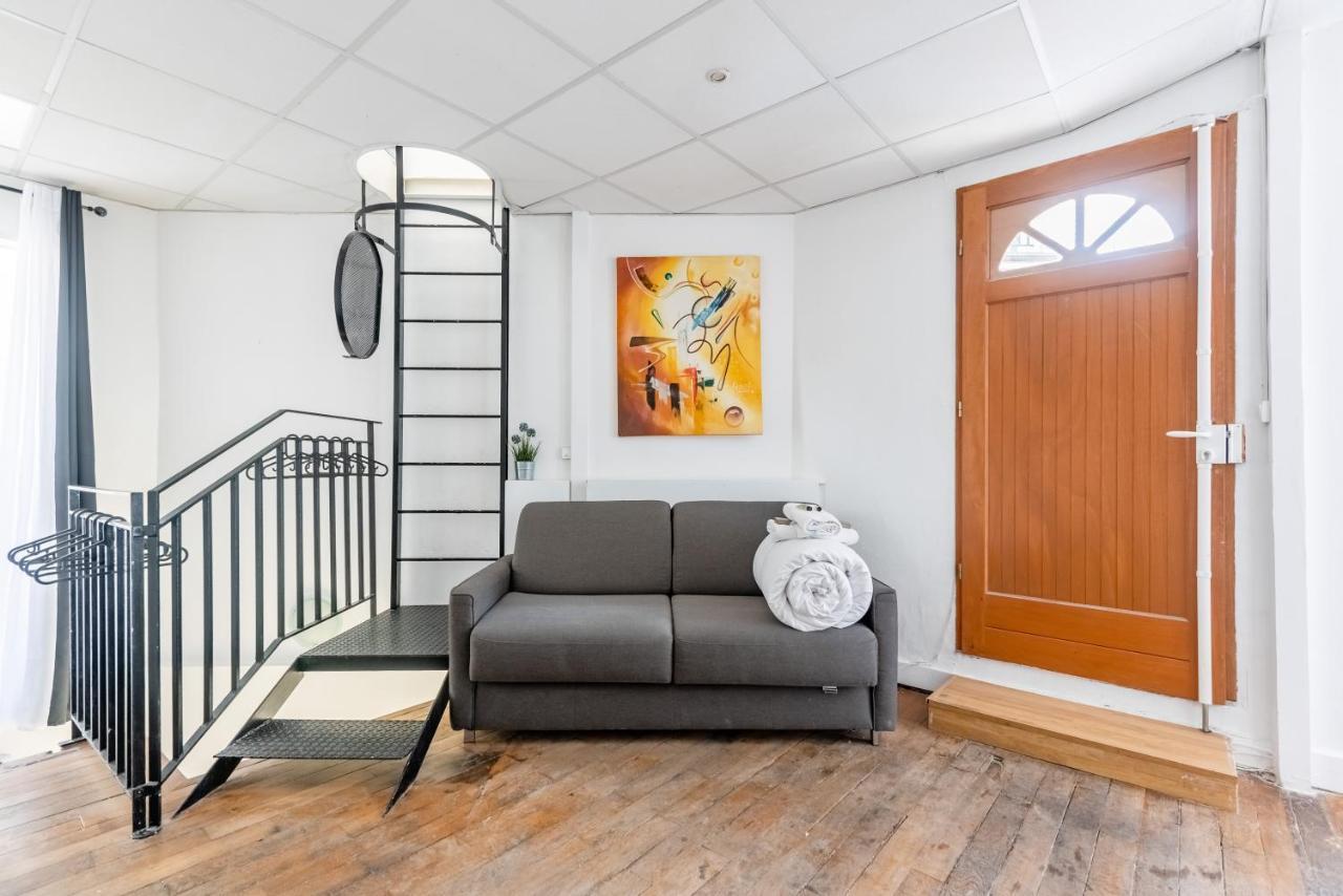 Triplex Magenta Quest Apartment Paris Bagian luar foto
